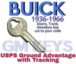 1936-1966 Gm Buick Doors Trunk Glovebox Key Cut To Code 8001-2500. Fixed Price $11.99.