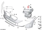Genuine Bmw G09 Xm 50E Label Sac Bumper Mounting Front Left 51119451667. Fixed Price $191.60.