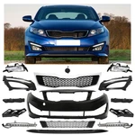 For Kia Optima Sxl 2011-2013 Korea Built Primed Front Bumper Cover KI1000156. Fixed Price $386.28.