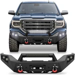 Off-road Front Bumper For 2016-2018 Gmc Sierra 1500 W/ Winch Plate &sensor Holes. Fixed Price $505.68.