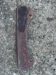 1971 - 1972 Chevelle Original Gm Front Bumper License Plate Mounting Bracket. Fixed Price $35.00.
