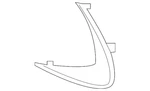 Genuine Lexus Grille Molding 53141-24020. Fixed Price $82.14.