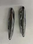 1938 Ford Deluxe Bumper Guards Original Pair Front Rear 1939 Standard. Fixed Price $150.00.