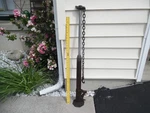 Works Vtg Hydraulic Cylinder Bumper Jack Auto Car Truck Rat Rod W/chain And Hook. Fixed Price $54.00.