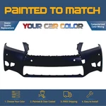 For 2013 Lexus GS350 W/o Hl Wshr, Snsr Front Bumper Painted To Match. Fixed Price $415.99.