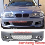 For Bmw E46 2DR 3-SERIES M-tech Ii Style Front Bumper + Fog Dual Hole Covers. Fixed Price $628.30.