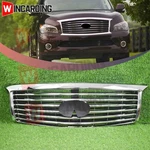 For 2011 2012 Infiniti QX56 Front Bumper Grille Chrome W/ Camera 62310-1LA4C. Fixed Price $189.99.