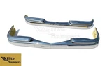 New Mercedes W111 W112 Fintail Saloon Stainless Steel Bumpers. Fixed Price $1239.00.