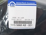 Genuine Mopar Jeep 55155668AB Passenger Rh Front Bumper End Cover 97-06 Wrangler. Fixed Price $118.12.
