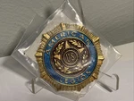 Brass Us American Legion Grille Badge License Plate Topper Sign Bumper Accessory. Fixed Price $99.99.