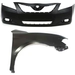 Bumper Cover Fender For 2007-2009 Toyota Camry Front Kit Us Built Capa. Fixed Price $248.51.