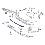For Kia Sportage 2023-2025 86696P1100 Rear Bumper Cover Spacer Panel. Fixed Price $224.99.