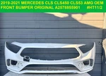 2019-2021 Mercedes CLS53 CLS450 Amg Front Bumper Cover Oem A2578855901 C257. Fixed Price $1199.00.