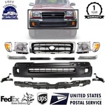 Front Bumper Cover Kit + Grille Chrome With Lights For 1998-2000 Toyota Tacoma. Fixed Price $629.01.