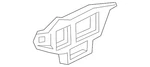 Genuine Volkswagen Side Retainer 5C6-807-184. Fixed Price $48.35.