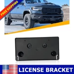 Front License Plate Holder Frame Bracket Mount Abs For 1500 2025 2026 Auxito. Fixed Price $29.99.