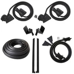 Steele Rubber Products 90-3293-90 Body Weatherstrip Kit 1977-1979 Mark V Coupe. Fixed Price $755.39.