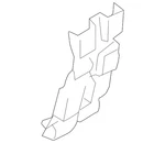 Genuine Ford Bumper Cover Bracket 8A2Z-17D942-A. Fixed Price $21.28.