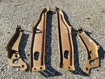 Front Bumper Brackets Galaxie 500 Ford 1968 Galaxy Xl Ltd. Fixed Price $221.11.