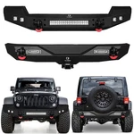 Vijay Fit 2007-2018 Jeep Wrangler Jk Front Or Rear Bumper With Lights & D-rings. Fixed Price $259.99.