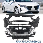 Front Bumper Cover Kit W/ Grille & Fog Light Fits 2024-2025 Nissan Sentra. Fixed Price $553.78.
