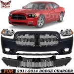 Front Bumper Cover Fascia & Headlight Assembly Kit For 2011-2014 Dodge Charger. Fixed Price $383.00.