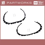 Piping Bumper For Porsche 993 Front Seal L+r. Fixed Price $110.74.