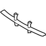 Genuine Bmw Grid, Center Open 51-11-7-033-702 New. Fixed Price $53.33.