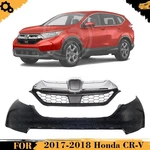 Front Bumper Cover Paintable & Grille Assembly Kit For 2017-2018 Honda Cr-v. Fixed Price $718.89.