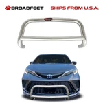 Fits 2021-2022 Toyota Sienna Front A-bar Nudge Bumper Guard Protector S/s. Fixed Price $450.00.