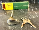 Nos 50'S Lincoln Mercury OM-7221984-B Lock And Sleeve Vintage Original W/2-KEYS. Fixed Price $68.00.