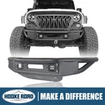 Hooke Road Rock Crawler Front Bumper W/ Winch Plate For 2007-18 Jeep Wrangler Jk. Fixed Price $319.80.
