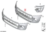 Genuine Mini Cooper F55 F56 F57 Sd Panel Bumper Primed Front 51117379436. Fixed Price $439.50.