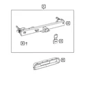 Genuine Mopar Hitch Bezel 6CK56LS1AA. Fixed Price $232.30.