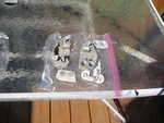 1960-1962 Ford Falcon Ranchero Striker Plates. Fixed Price $35.00.
