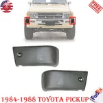Front Bumper End Caps For 1984-1988 Toyota Pickup 2WD. Fixed Price $39.46.