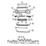 For Jeep Compass 2022-2025 6WR93TZZAA Tow Eye Cap. Fixed Price $15.41.