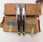 Nos Oem Ford 1970 Maverick Front Bumper Guards Trim Pair. Fixed Price $179.00.