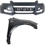 Bumper Cover Kit For 2013-2016 Escape Models With Fog Light Holes Capa Front 2PC. Fixed Price $319.66.