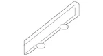 Genuine Nissan Bumper Cover Bracket 62224-EZ40A. Fixed Price $13.23.