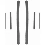 Bs 11762-3 Felpro Set Crankshaft Seals Rear For Lincoln Mark Iii Continental. Fixed Price $53.07.