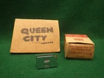 Nos 1960 Ford Fairlane Galaxie Trunk Lock Cover Letter Chrome C0AB-6443516. Fixed Price $60.00.