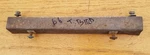 Bracket License Plate Front 1966 Thunderbird Ford Parting 1964-66. Fixed Price $47.11.