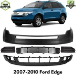 Front Bumper Cover Primed Plastic & Fog Lights Kit 2007-2010 Ford Edge. Fixed Price $390.00.