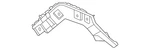 Genuine Ford Bumper Cover Bracket M1PZ-17D943-A. Fixed Price $37.59.
