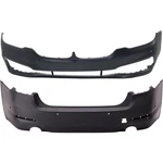 Bumper Cover Fascias Set Of 2 Front & Rear For Bmw 530I Xdrive 530E Pair. Fixed Price $890.90.