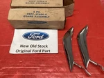 Nos Ford Mustang 1965-1966 Rear Bumer Guards C5ZZ-17984-C. Fixed Price $200.00.