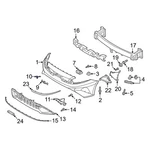 Kia Forte 2022-2024 86588M7500 Tow Eye Cap. Fixed Price $19.74.