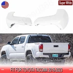 040 Super White Rear Bumper End Caps Lh+rh Covers For Toyota Tacoma 2016-2023. Fixed Price $72.19.