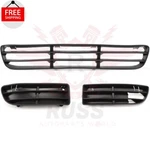 New Front Bumper Grille & Fog Light Cover 3PC Fits 1999-2005 Volkswagen Jetta. Fixed Price $80.64.